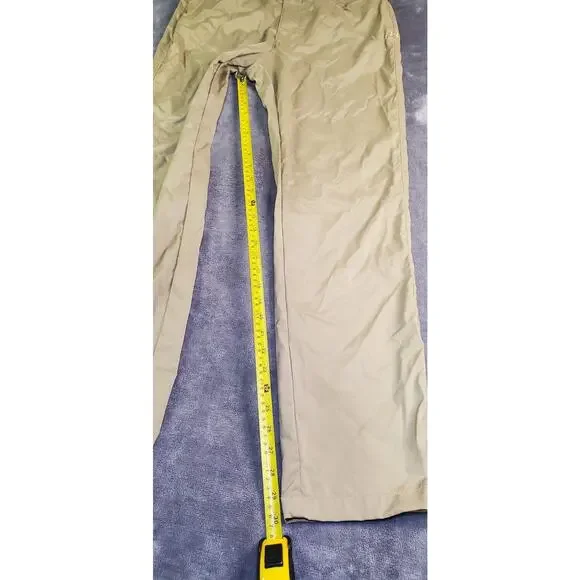 Under Armour UA Loose Fit Tech Golf Pants Men's 32x32 Tan Flat Front Za3-28 - Picture 4 of 12